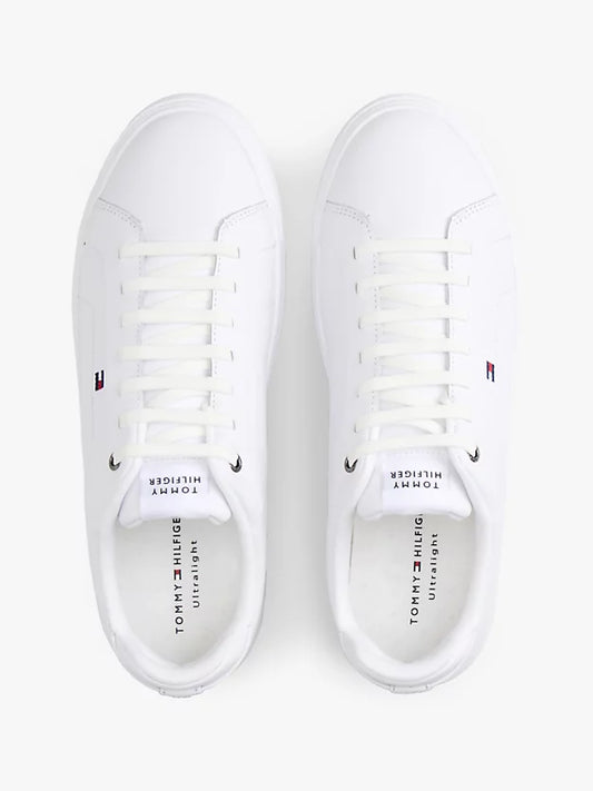 Leather Court Trainers