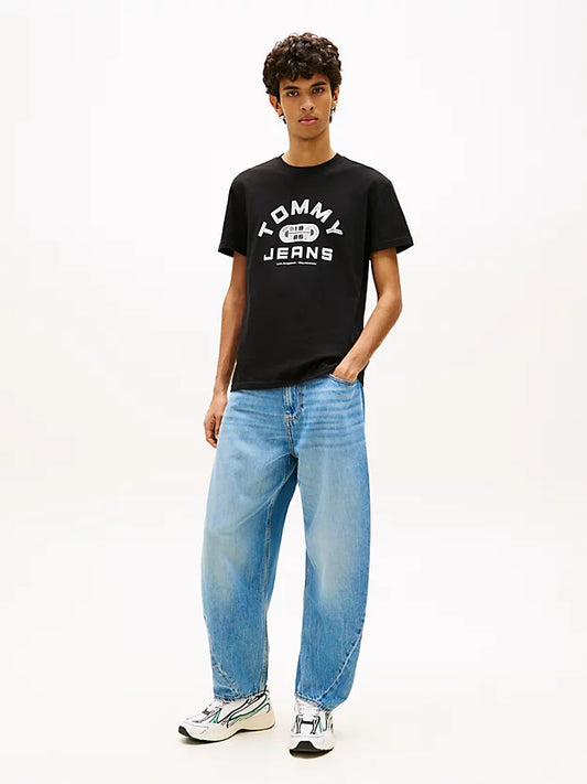 Graphic Crew Neck Jersey T-Shirt