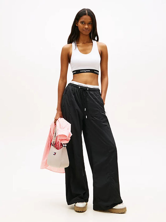 Repeat Logo Tape Racerback Bra Top