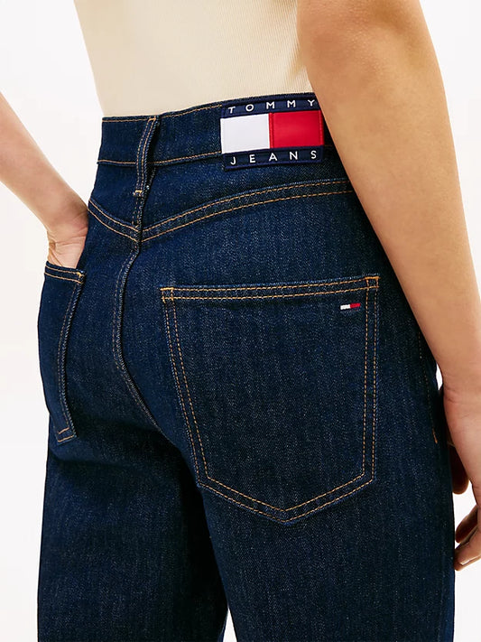 High Rise Slim Straight Leg Jeans