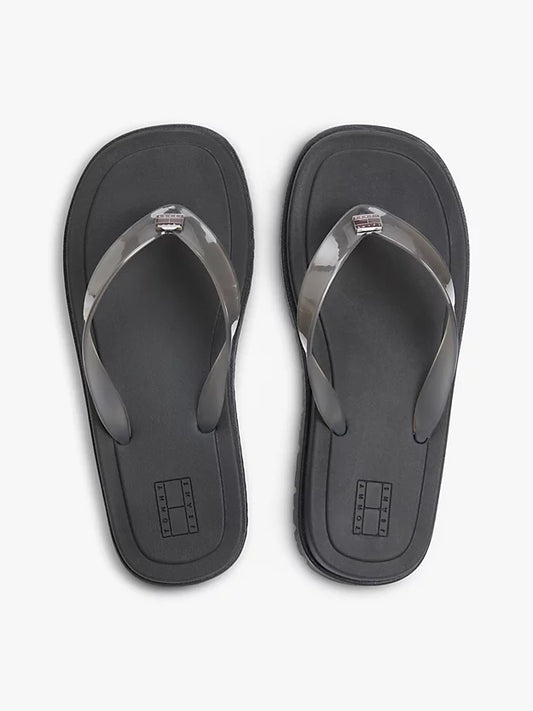 Jelly Cleat Wedge Flip-Flops