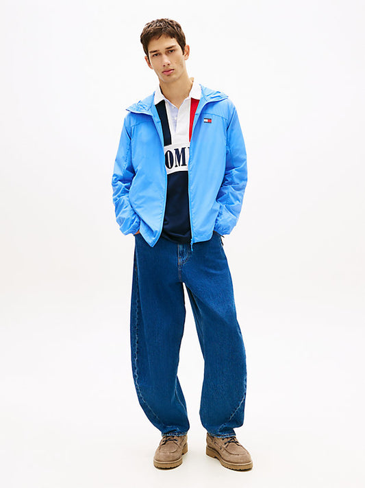 Water Repellent Ripstop Hooded Zip-Thru Jacket