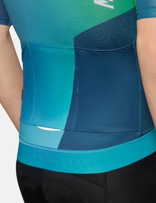 Flare Pro Fit Jersey - Cyan