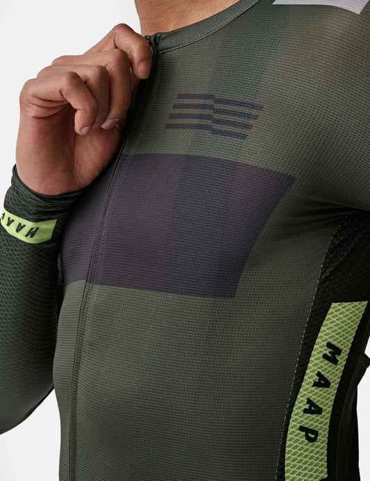 System Pro Air Long Sleeve Jersey - Bronze Green