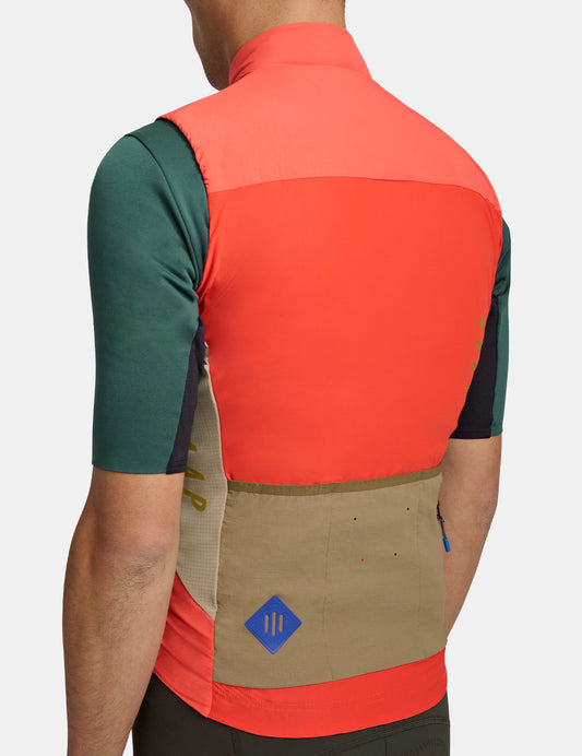 Alt_Road Thermal Vest - Mars Red