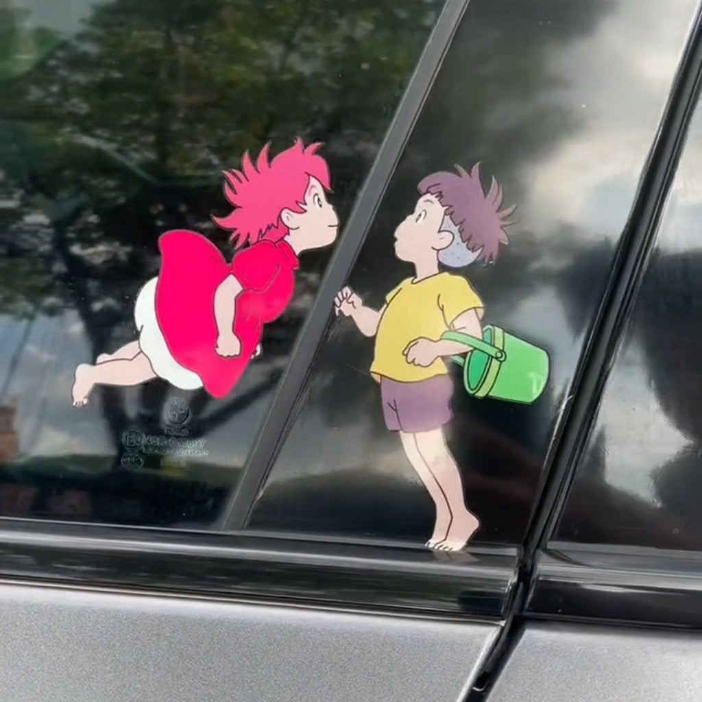 Sosuke&Ponyo Autoaufkleber