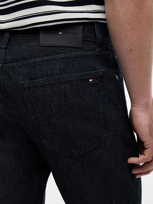 New York Label Denton slim straight selvedge jeans