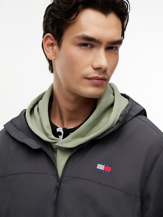 Packable Ripstop Relaxed Hooded Jacket