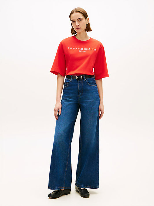 Logo Relaxed Crew Neck T-Shirt