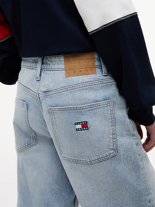 Relaxed Denim Bermuda Shorts