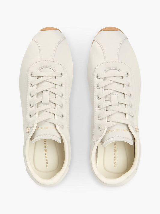 Monogram Satin Trainers