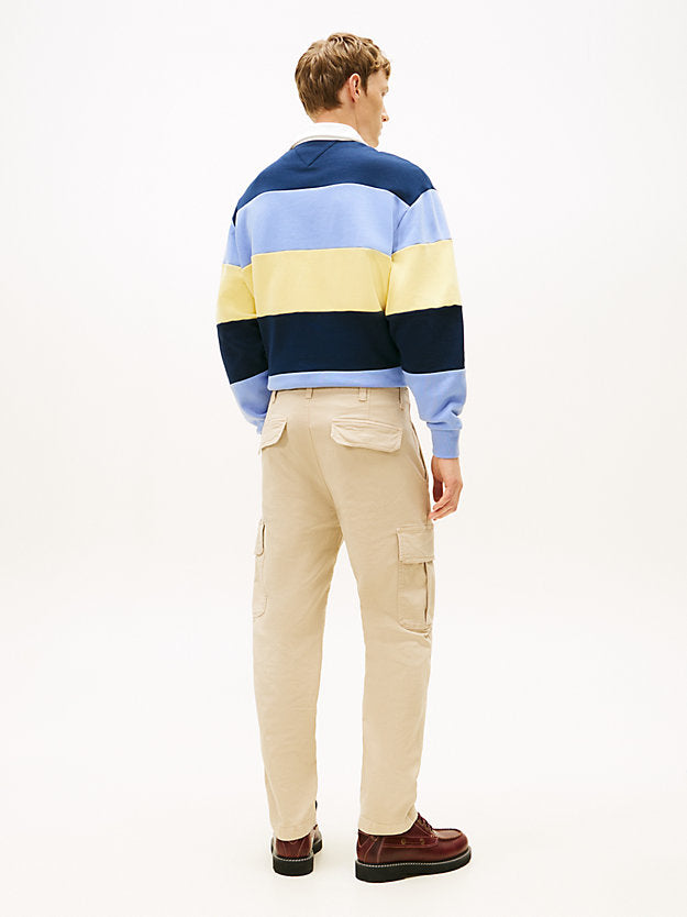 Sonny Tapered Canvas Cargo Trousers