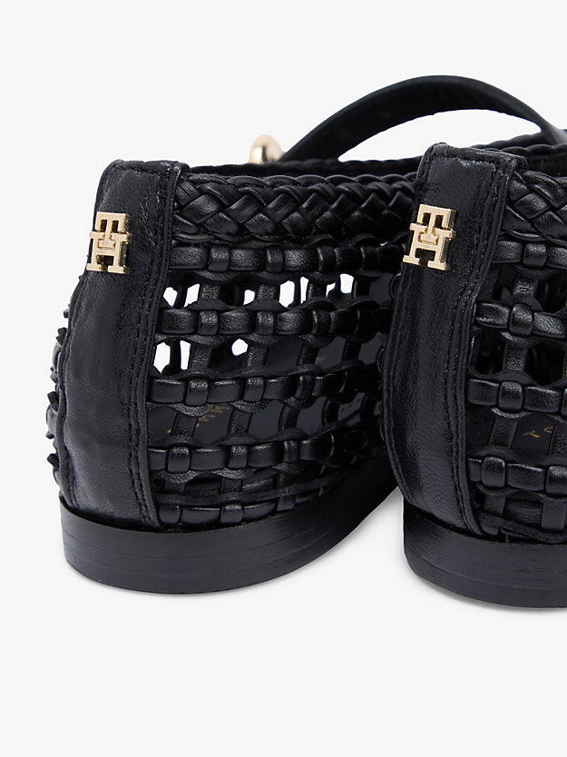 Woven Mary Jane Ballerinas