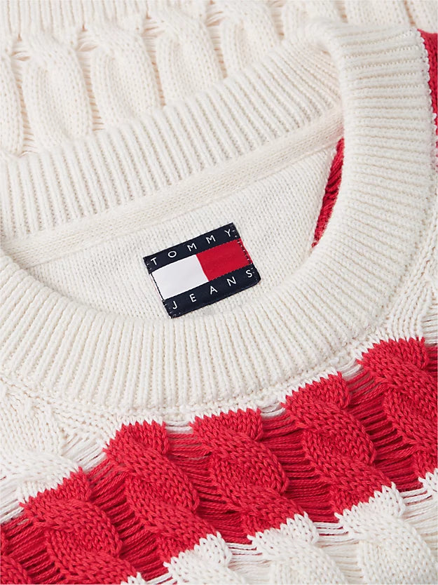 Loose Cable Knit Jumper