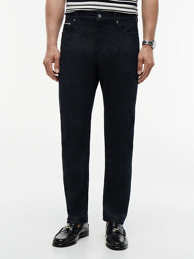 New York Label Denton slim straight selvedge jeans