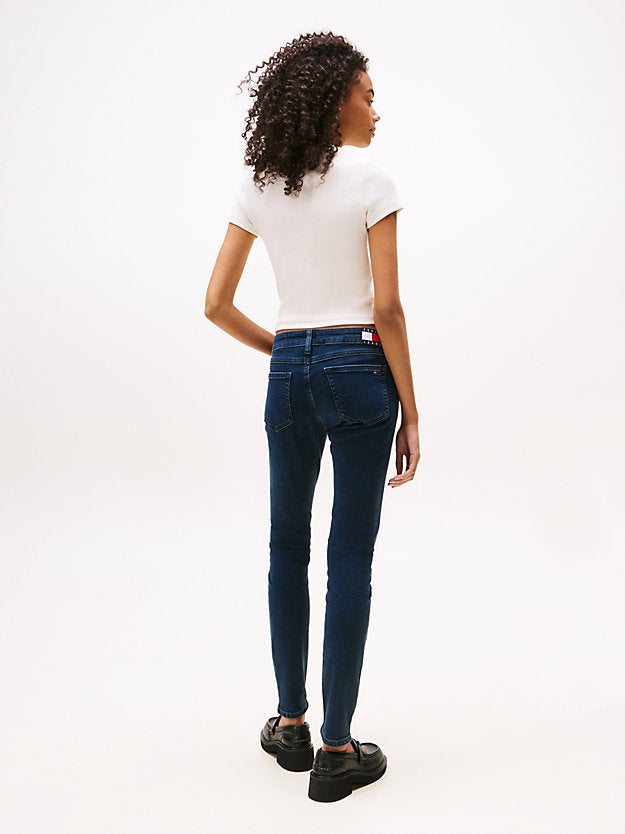 Faded Low Rise Skinny Jeans