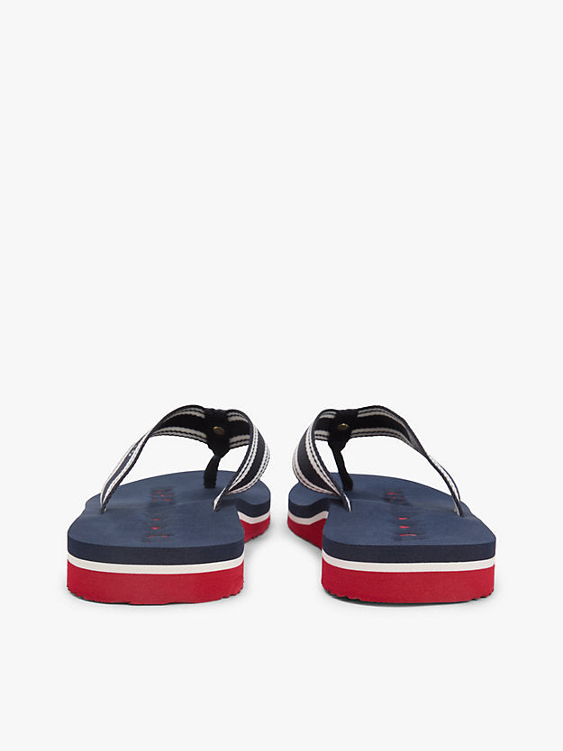 Webbing Strap Signature Flip-Flops