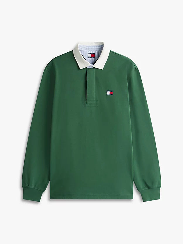Badge Relaxed Rugby Shirt
