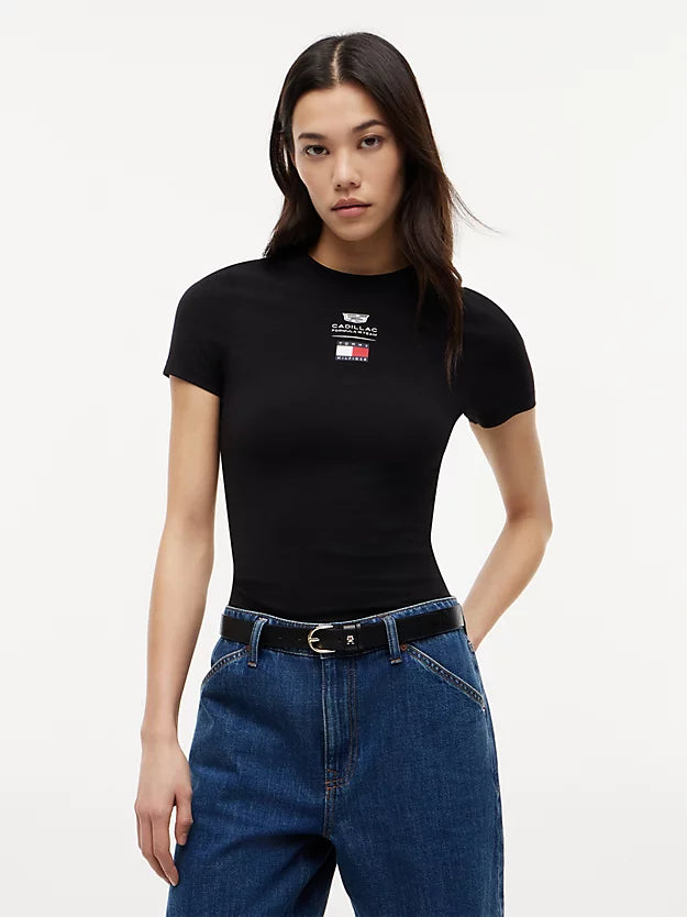 1 Team Logo Fitted T-Shirt