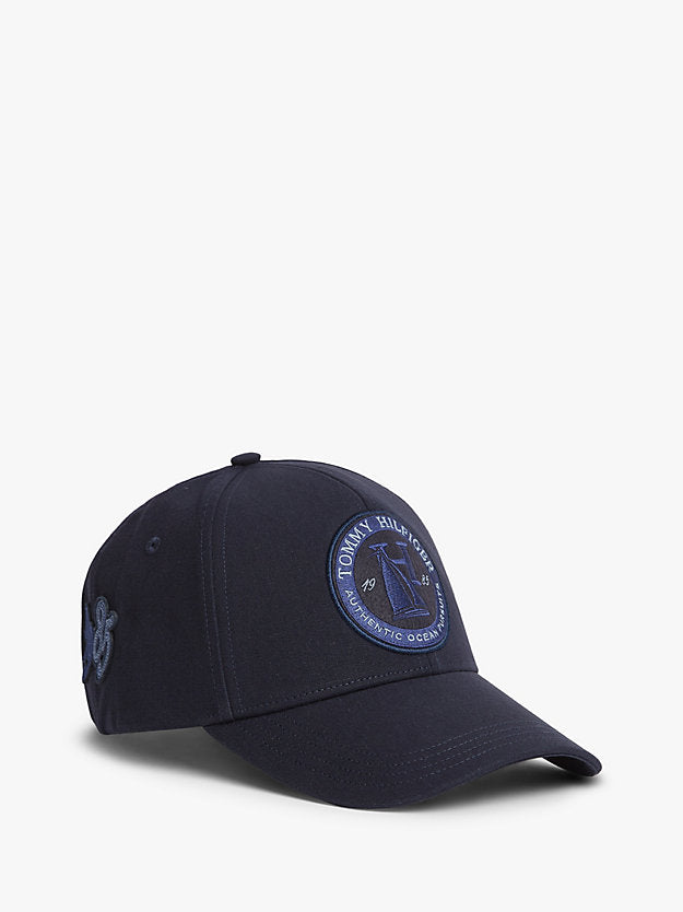 Logo Patch Six-Panel Baseball Cap