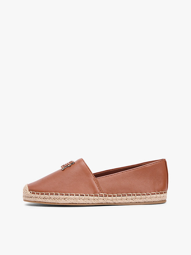Monogram Leather Espadrilles