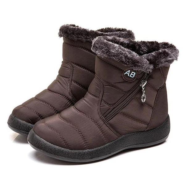 Warme, wasserdichte, rutschfeste orthopädische Stiefel für Damen