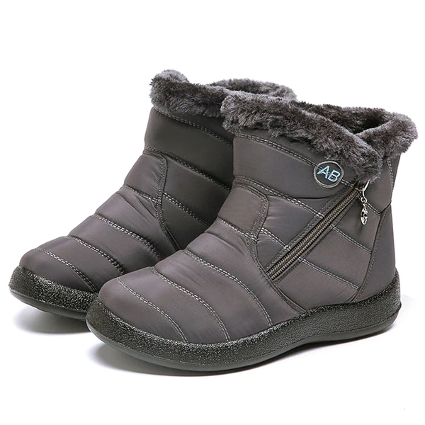 Warme, wasserdichte, rutschfeste orthopädische Stiefel für Damen