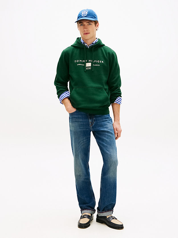 Logo Terry Drawstring Hoody