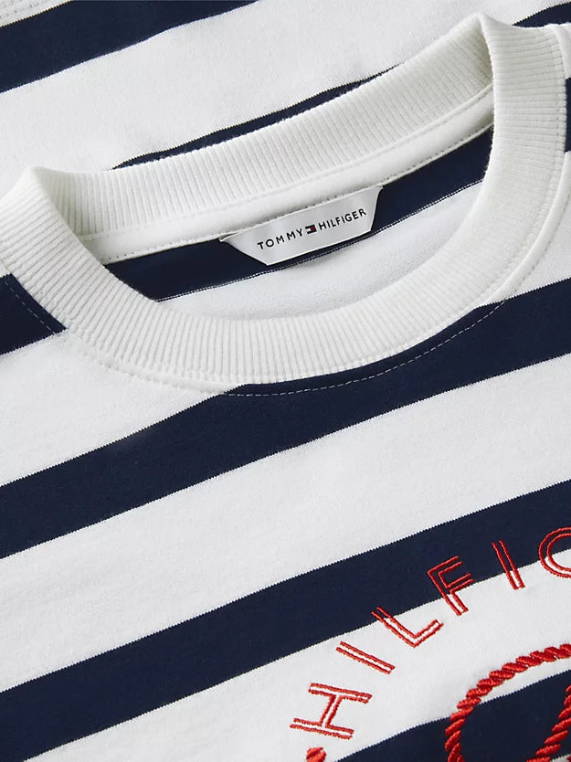 Logo Relaxed Crew Neck Sweatshirt