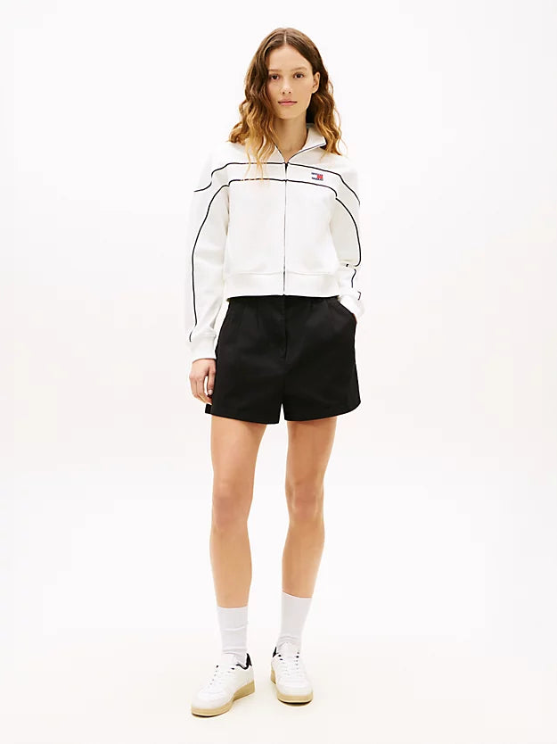 Claire High Rise Wide Leg Pleated Shorts