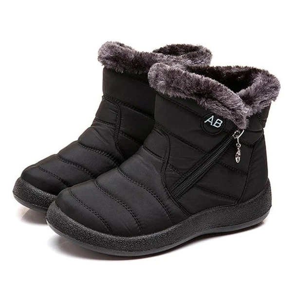 Warme, wasserdichte, rutschfeste orthopädische Stiefel für Damen