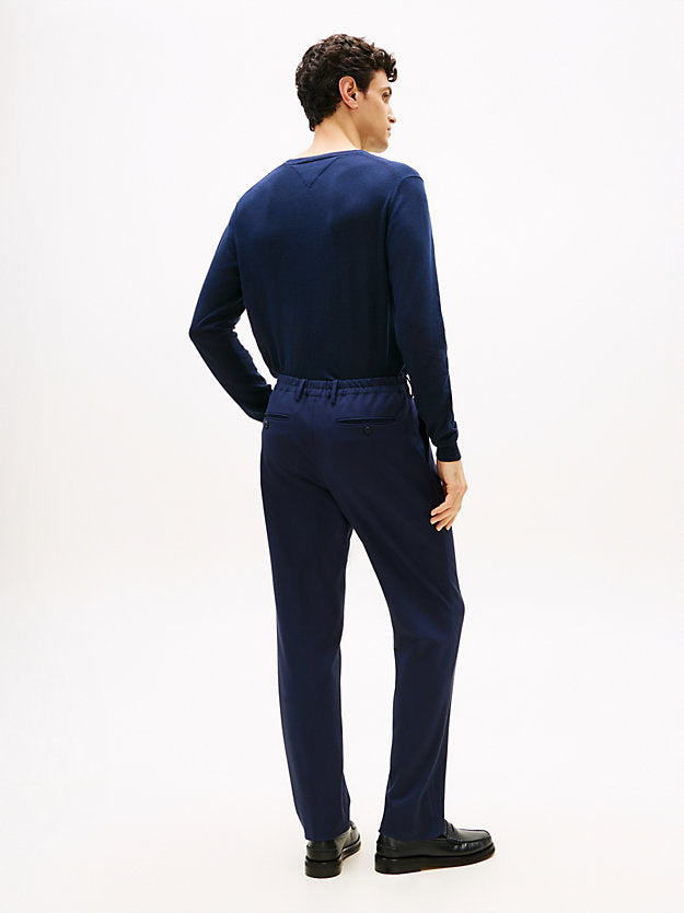 Jersey Pressed Crease Trousers