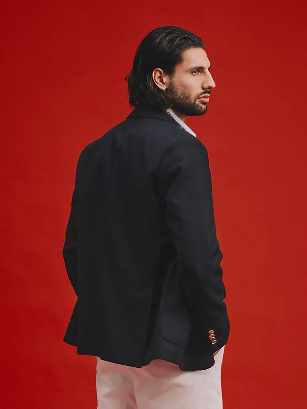 New York Label Crest Regular Fit Blazer