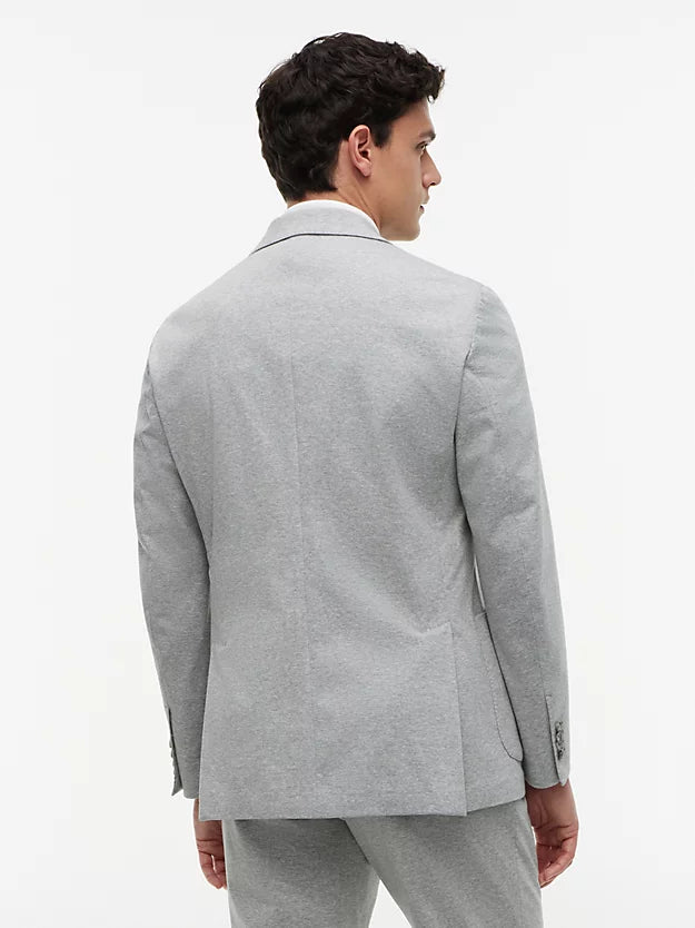 Flex Regular Fit Jersey Single Breasted Blazer