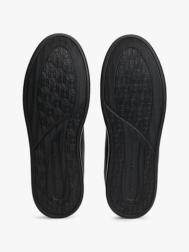 Leather Court Trainers