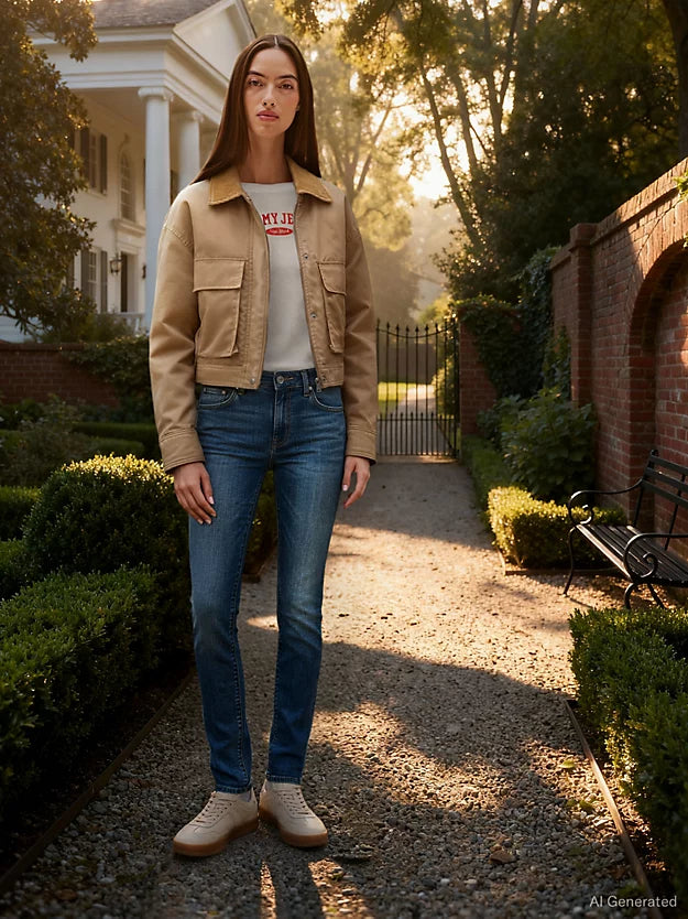 Low Rise Skinny Jeans