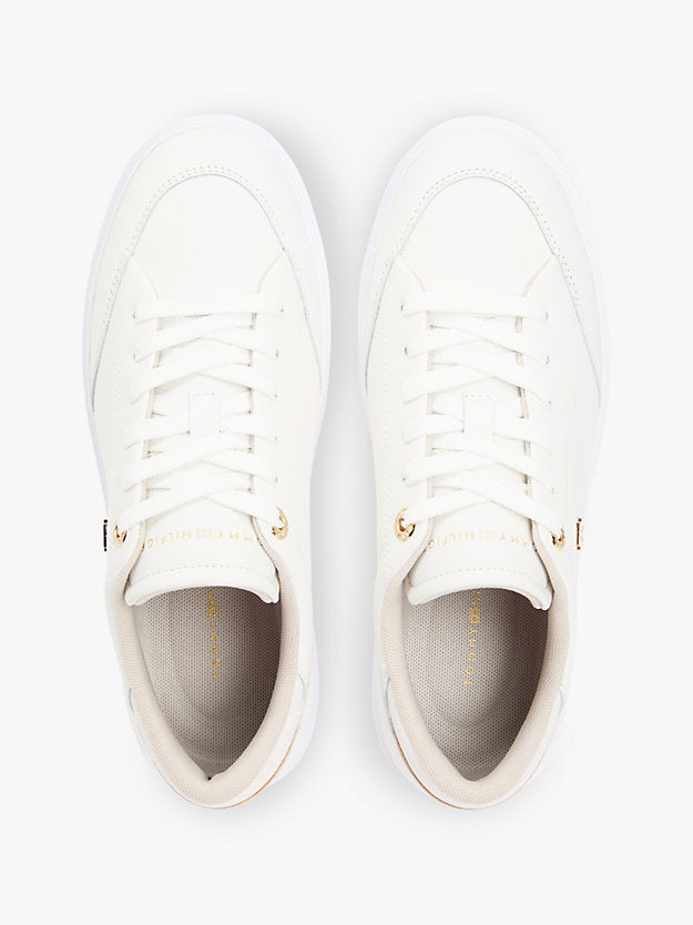 Leather Monogram Cupsole Trainers