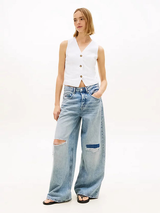 Linen Blend Waistcoat