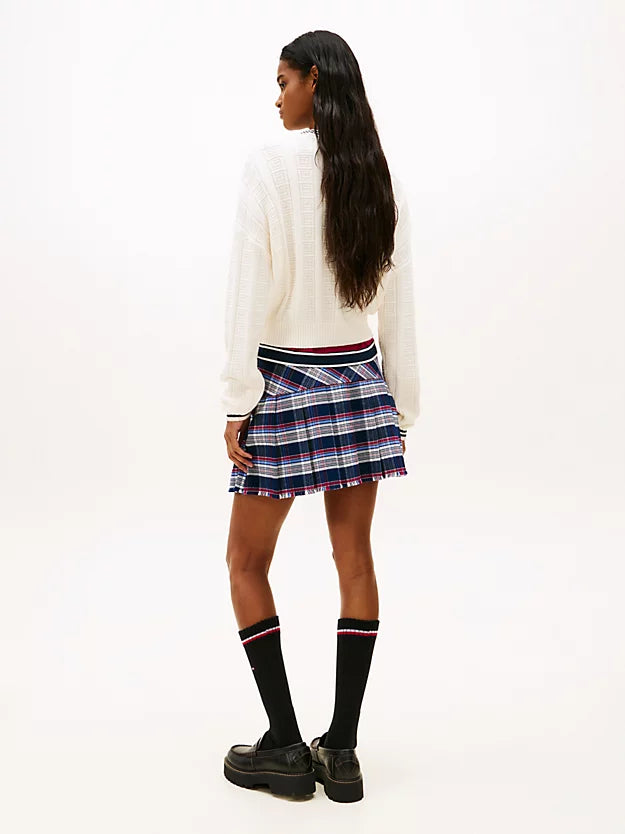 Flag Cable Knit Relaxed Jumper