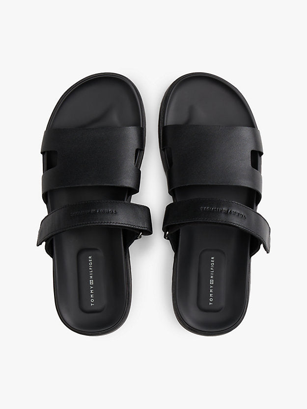Premium Leather Cutout Sandals