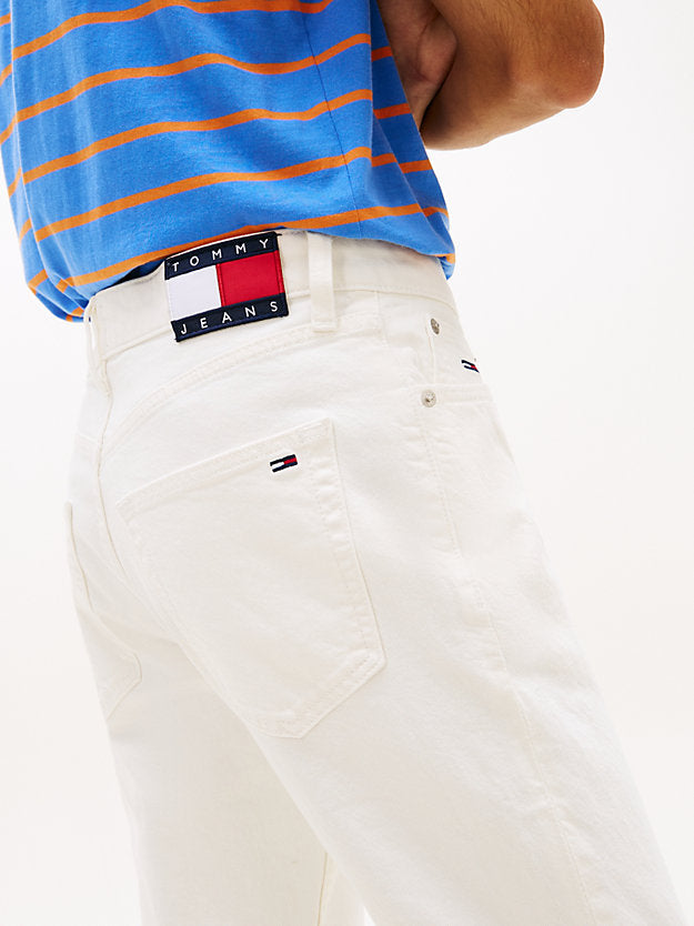 Scanton Slim White Jeans