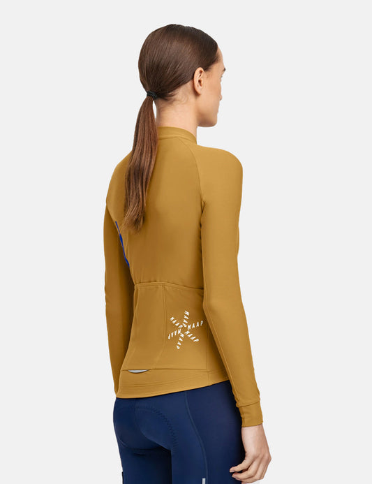 Womens Training Long Sleeve Jersey - Desert