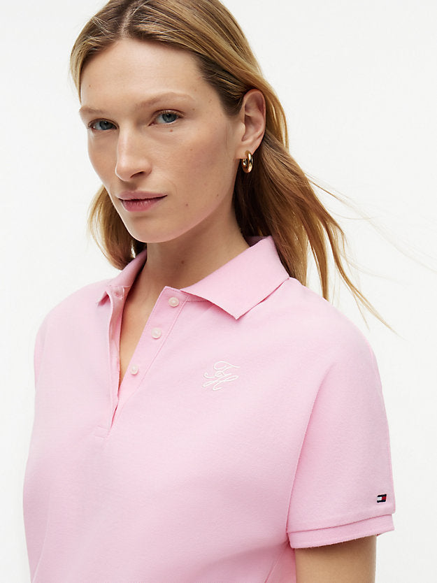 Regular Fit Logo Embroidery Polo Shirt