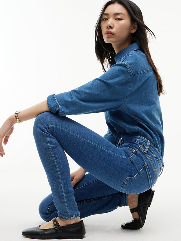 Como Mid Rise Skinny Jeans