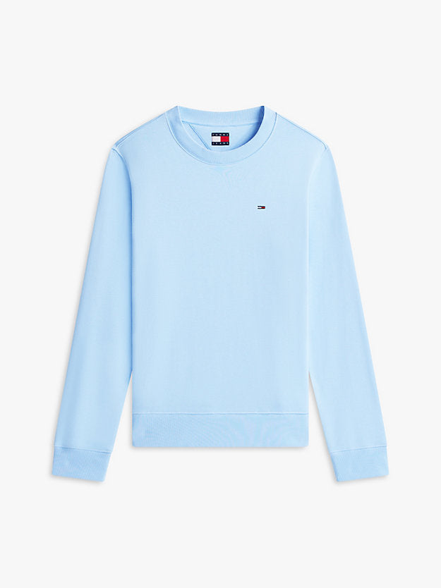 Flag Embroidery Brushed Fleece Sweatshirt
