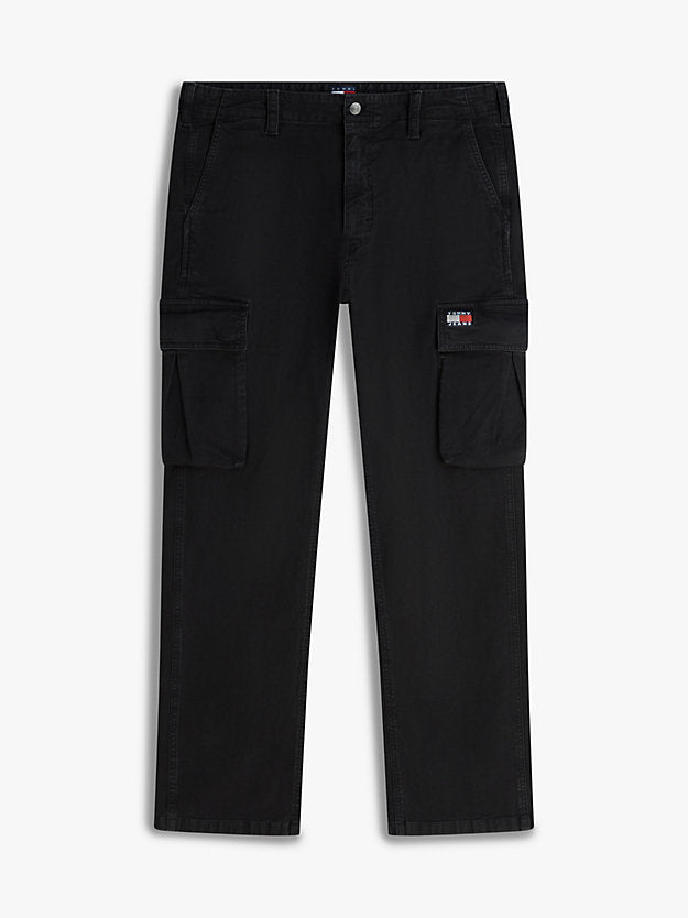 Otis Canvas Straight Cargo Trousers
