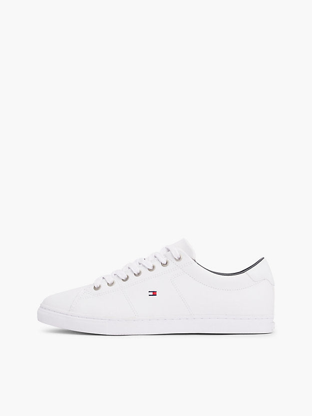 Essential Leather Lace-Up Trainers