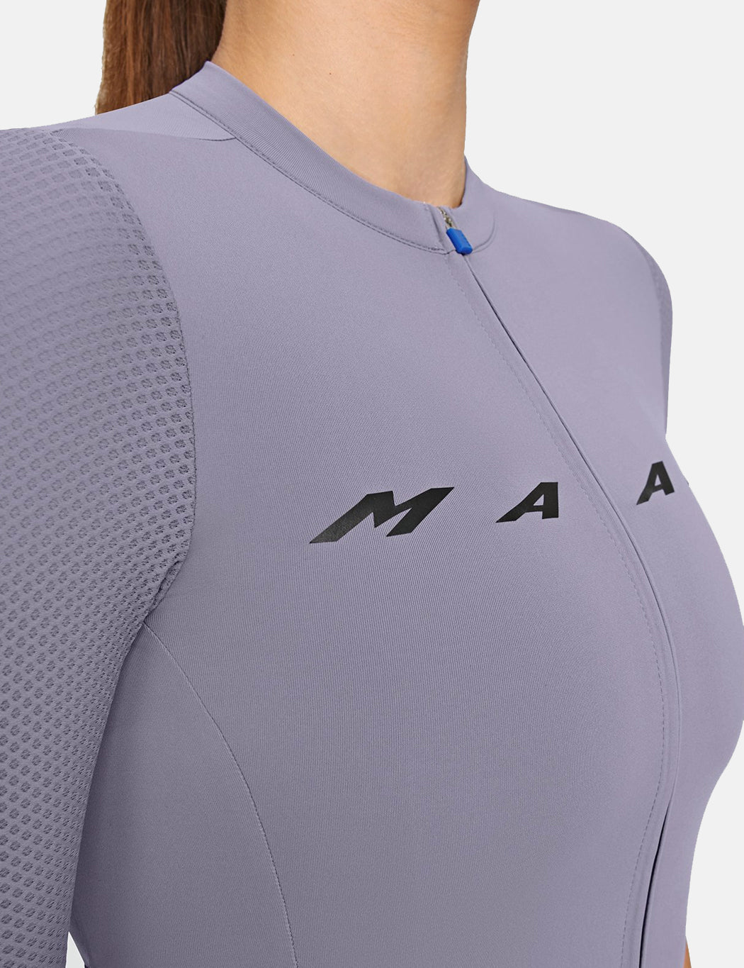 Womens Evade Pro Base Jersey - Purple Ash