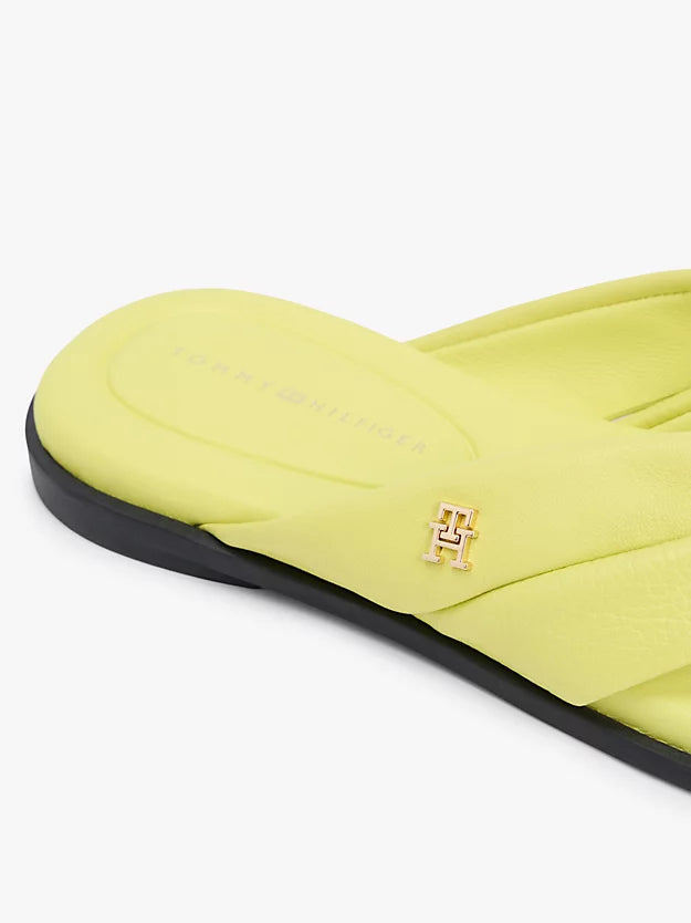 Leather Toe Post Flat Sandals
