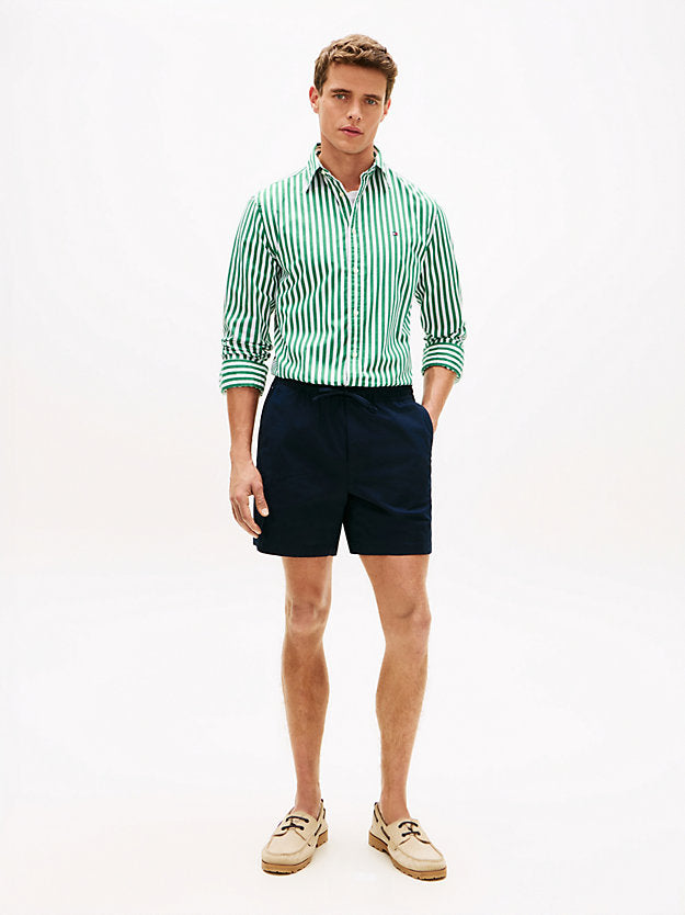 Dover Paper Touch Poplin Regular Fit Shorts